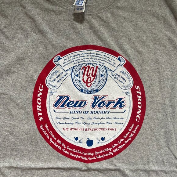 Brisco brands t shirts. Gray men's. Size L. Made in China. - Picture 4 of 7